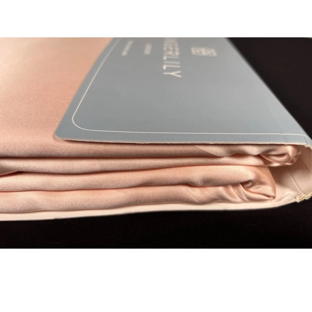 Gingerlily London King Mulberry Silk Duvet Cover Pure Silk Rose Pink 100% Luxury